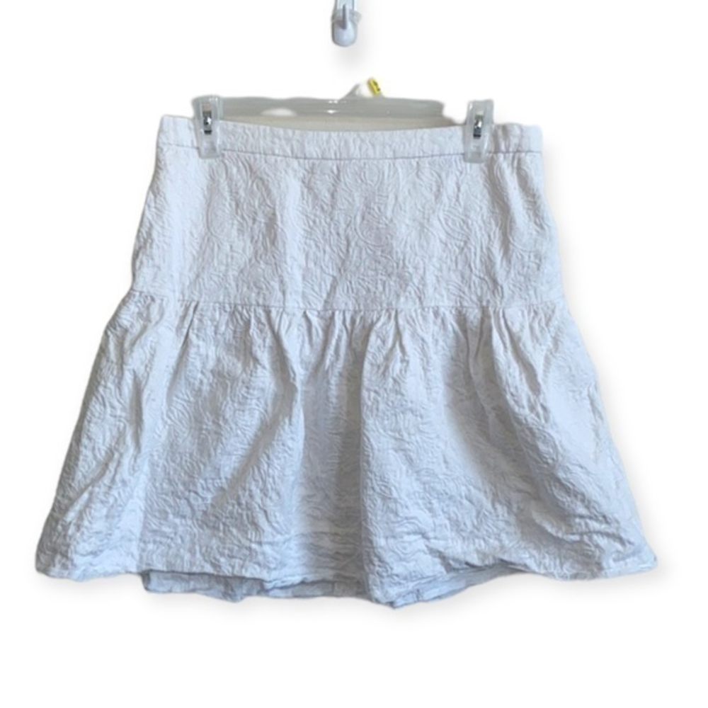 J crew women’s‎ matelasse drop waist skirt size 6